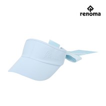 레노마골프 여성 뒷리본 포인트 썬바이저 모자 RWACL5803-905 L5803