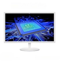 커브드모니터 27인치 22인치 LCD 컴퓨터 게이밍모니터, 22인치 화이트 VGA+HDMI+내장스피커