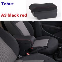 스파크 오디오 for chevrolet spark iii armrest box for, a3-검정 빨강 7 USB