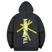 몬스앤빌 남성용 막대스티커 기모 후드집업 VHB_0003