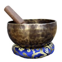 이도다완 접시 이천 도자기 사기 4인 그릇 세트 대형 노래 그릇 단조 티베트어 사운드 테라피 스파 공명, 01 16cm