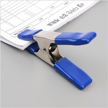 강력 메탈 철 클립 스프링 대형 고정 큰 종이 집게 1P 문서 대왕집게 3cm