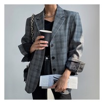 [문트] 뉴트로 루즈핏 자켓