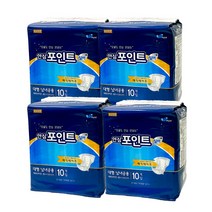 안심 포인트 겉기저귀 대형 40매(매직테이프 찍찍이타입), 10개입, 4개