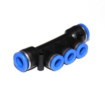원터치 피팅 PKG 10-8mm 분배 공압 에어 배관 자재, 단품