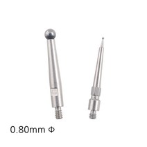 0.80 Φ 테사용 인디게이터포인트 바늘 초경 볼포인트 측정자 스타일러스 팁 0.80 Φ, 1개