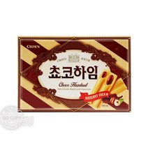 크라운 초코하임과자 284g 사내간식 수험생 스튜디오 피시방 간식