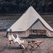 몽골 텐트 글램핑 차박 가족용 경량 감성 원터치 텐트추천 4-6인용 캠핌용 에어 자동 쉘터 백패킹 면 텐트, 다원자, 일반 단락
