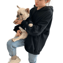 강아지견주커플룩 강아지커플룩 강아지시밀러룩 패밀리룩 개플룩 애견 소형견 옷 트윈, 블랙
