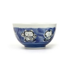 KI ATT 일본 수입 도자기 네코 볼 (대) 면기 라면기 우동기 소면기 비빔밥 덮밥 냉면 그릇 라멘 식기 UG10577M4901, [AT]재팬051 네코볼 - 대 사이즈