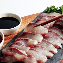 자연산 제철 방어회 필렛 500g 내외+와사비간장초장세트, 단품
