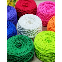 5.0mm 100yard 촘촘 고급 우동실 청키스트링 / 소프트 폴리에스터 우동끈 / 가벼운실 부드러운실 (61칼라), No.37