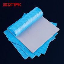 저렴한 WOZNIAK 13W 실리콘 필름 고열전도율 패드 CPU 메모리 마더보드 방열 노트북 그래픽 카드 냉각, 02 1.0mm x 100mm x 100m