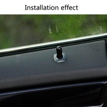 자동차 외곽부품자동차 도어 래치 핀 나사 노브 캡 커버 트림 BMW F10 F02 F07 E70 525 730 X1 X6 블랙 잠, 한개옵션0