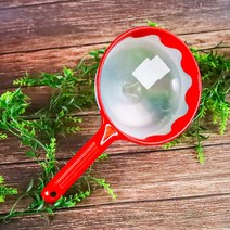 리빙서플라이 칼라깔대기 대 레드 깔때기 주방 소분, 단품