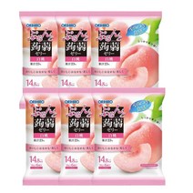 오리히로 곤약젤리 복숭아 6봉세트