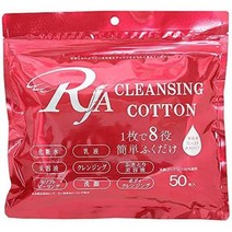 일본직발송 6. 로네 재팬 RJA 클렌징 코튼 시트 50장입 B01H6FG35C, One Size, One Color