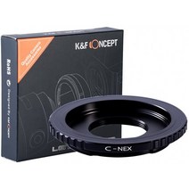 K & F Concept 마운트 어댑터 C 마운트 렌즈 - Sony Alpha NEX E 마운트 카메라 장착 용 렌즈 어댑터 링, 단일옵션