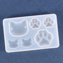 고양이 발 실리콘 레진 몰드, 고양이발 몰드