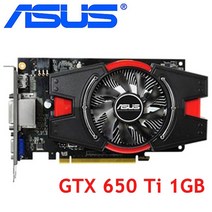 ASUS 그래픽 카드 GTX 650 Ti 1GB 128Bit GDDR5 비디오 nVIDIA Geforce 용 750 보다 강력한 VGA 사용, 한개옵션0