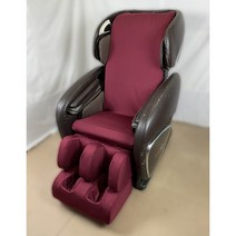 개별 안마의자 커버 스판 발커버 가죽교체 사계절 부모님선물 천갈이덮개 마사지의자, 본체+풋커버 상하단, 레드