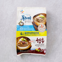 [메가마트]CJ 동치미 물냉면+함흥 비빔냉면 기획 4인분 1.368kg, 1개