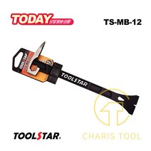 툴스타 미니 데코 TS-MB-12 300mm 12인치 몰딩바 빠루 못제거 건축 시공 철거 망치대용 인테리어 작업 네일풀러 지렛목 TOOLSTAR 카리스툴