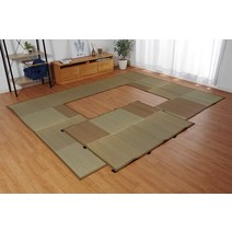 이케히코 파고 고타츠이 잔디 러그 카펫 3 다다미 DX 호리 燵 깔개 피어 베이지 약 191 × 250cm 중간 빼기 : 약 90 × 120cm # 8119730