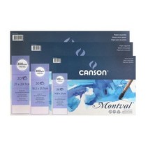 캔손 몽발 수채화지 낱장팩 CA033706 20매 300g, 2개