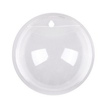 물멍 큐브 어항 하단섬프어항 자동청소어항3D 아크릴 물고기 그릇 식물 냄비 벽걸이 형 수족관 투명 탱크, 01 clear_01 10x10CM