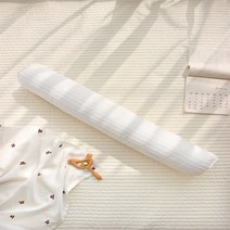 헬로미니미 아기 인견 바디필로우 죽부인 여름인견 롱쿠션(커버+솜), 인견 아이보리 누빔(솜포함)