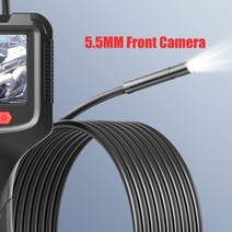 배관 내시경카메라 누수탐지 하수구 산업용내시경 카메라 2.4 "IPS 스크린 내시경 1080P HD IP68 방, 01 P100 5.5mm Front_05 20m