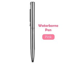 1 PC 미니 휴대용 수중 금속 볼펜 여러 색상 리필 서명 펜 광고 사무실 용품, pink-Waterborne Pen