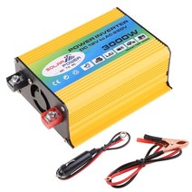 3000W 12V ~ 220V / 110V 자동차 전원 인버터 컨버터 어댑터 듀얼 USB 전압 변압기 수정 사인파 자동차 AC, 1개