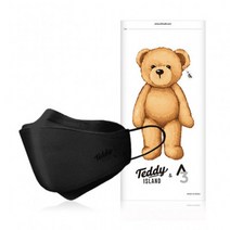 숨편한 테디 얼큰이마스크 100매 얼굴큰사람 특대형 대두 빅사이즈(1162864), 테디 얼큰이마스크 100매 얼굴큰