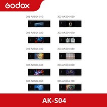 Godox AK-R21 프로젝션 부착 렌즈 라운드 헤드 프레 넬 키트 AD200Pro V1 플래시 LC30, [10] AK-S04, 10 AK-S04, 1개