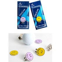 골프 악세사리 볼마커 모자 클립 라운딩 골퍼 선물 위치표시 보기플레이어 single 공, 퍼플