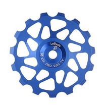 자전거 폴리 11 13 15 뒷 변속기 풀리 도로 가이드 롤러 텐셔너 부품 사이클링, 02 blue-15T, 1개