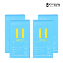 한미양행 히알루론산 콜라겐 이너뷰티 피부보습 영양제 500mg60캡슐4박스