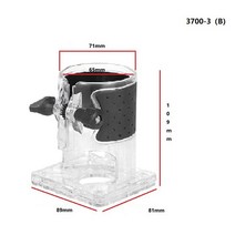 전기트리머 나무 라우터베이스 트리밍 밀링 머신베이스 TUPIA MAKITA 전동 공구 액세서리 용 전기 트리머, 01 3700 3B