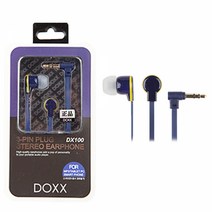 그린몰 DOXX 스마트폰 이어폰 DX-100 (인디고) 가성비 좋은 효자템, 본상품