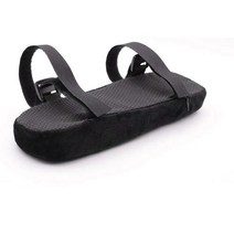 게이밍 의자 pc방 컴퓨터 피시방 레이싱 사무실 팔걸이 패드 메모리 폼 편안한 팔꿈치, 검은 색