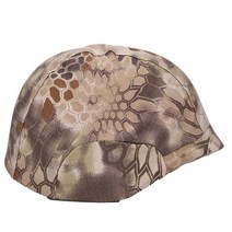 헬멧 M88 전술 헬멧 커버 CS 군사 서바이벌 게임 페인트 볼 천 고강도 보호, 13 python Tan, 13 python Tan