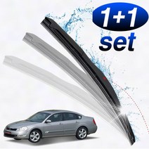 쭈bapha_SM5임프 와이퍼 세트 600mm450mm 차유리닦이 교체용 사계절 차량 고급 간편 하이브리드 앞유리 자동차♥LtMS