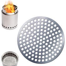 솔로스토브 펠릿낙하방지 플레이트망 라이트 타이탄 캠프파이어, Φ113mm + 판두께 1.2mm