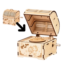 피아노 오르골만들기 DIY, LP판