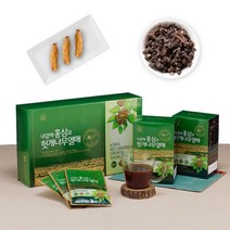 6년근 홍삼 헛개나무열매 농축액 1개월분 홍삼농축액 엑기스 설 추석 명절 선물