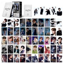 Kpop 소년 그룹 몬스타탁스 사랑의 모양 포토카드 새 앨범 Lomo 카드 엽서 HD 사진 인쇄 K팝 팬 선물 54 개세트, Monsta X