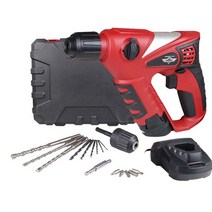 충전 드릴 전기 4 in 1 무선 해머 m10 앵글 그라인더 폴리셔 연마 도구 지그 톱 컷 우드 12v 2.0ah 리튬 배터리 newone 미국 미국, 회색