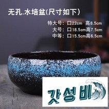 화분 재배기 화 그릇 연꽃 재배 행운목화분 홈가드닝, 중간, 07.단일 수경법